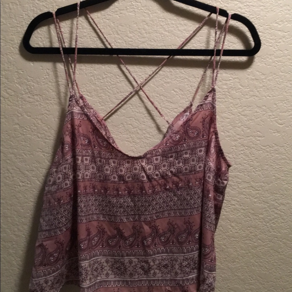 Cropped tank top